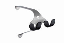 Load image into Gallery viewer, Cactus Tongue SSL Roadie bike hanger with black leather sleeves.