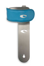 Load image into Gallery viewer, Blue WRAP bike mount on white background
