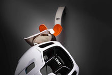 Load image into Gallery viewer, Orange Scoop accessories hanger with cycling helmet and sunglasses hanging from it.

